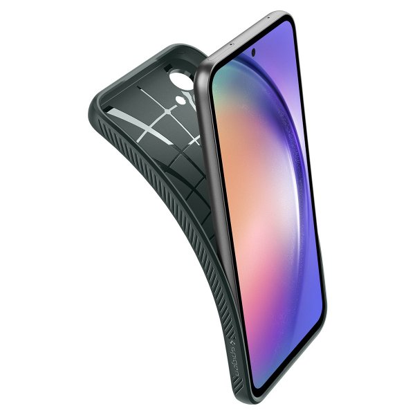 Spigen Samsung Galaxy A54 5G Skal Liquid Air Abyss Green