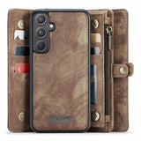 CaseMe Samsung Galaxy A55 Fodral 008 Series Löstagbart Skal Brun