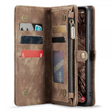 CaseMe Samsung Galaxy A55 Fodral 008 Series Löstagbart Skal Brun