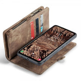 CaseMe Samsung Galaxy A55 Fodral 008 Series Löstagbart Skal Brun