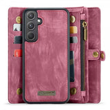 CaseMe Samsung Galaxy A55 Fodral 008 Series Löstagbart Skal Röd