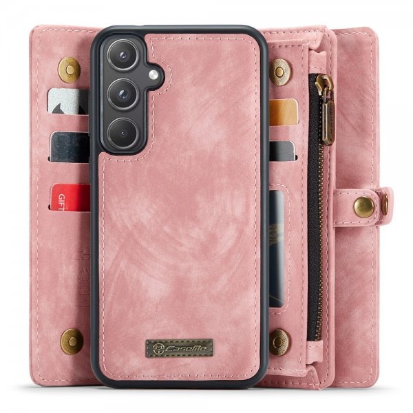 CaseMe Samsung Galaxy A55 Fodral 008 Series Löstagbart Skal Rosa