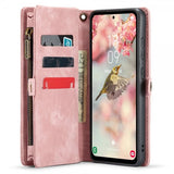 CaseMe Samsung Galaxy A55 Fodral 008 Series Löstagbart Skal Rosa