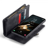 CaseMe Samsung Galaxy A55 Fodral 008 Series Löstagbart Skal Svart