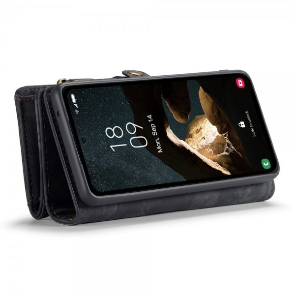 CaseMe Samsung Galaxy A55 Fodral 008 Series Löstagbart Skal Svart