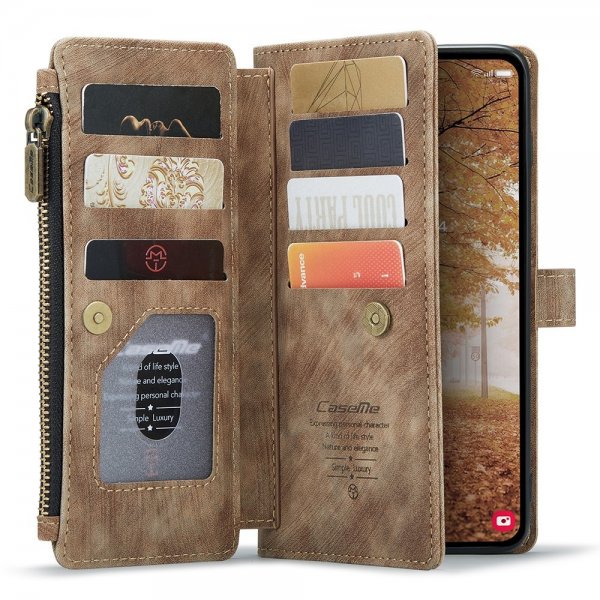 CaseMe Samsung Galaxy A55 Fodral C30 Series Brun
