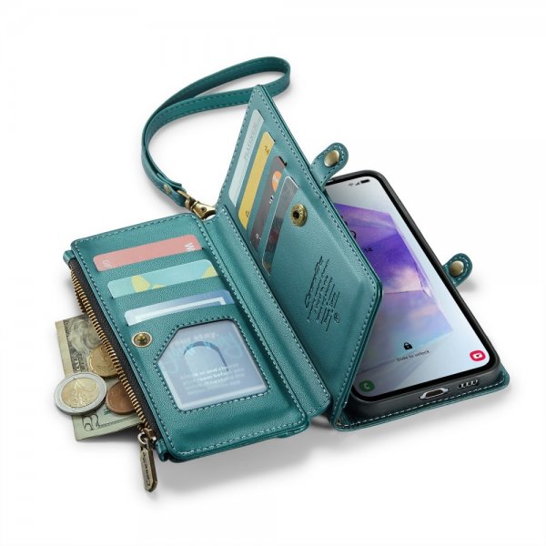 CaseMe Samsung Galaxy A55 Fodral C36 Series Grön