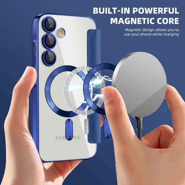 Samsung Galaxy A55 Fodral MagSafe Blå