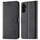 Lc.Imeeke Samsung Galaxy A55 Fodral med Kortfack Stativfunktion Svart