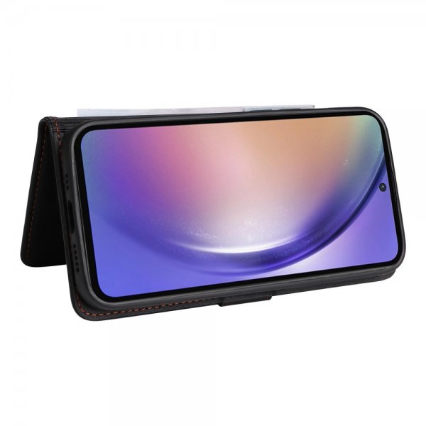 Betopnice Samsung Galaxy A55 Fodral med Löstagbart Skal 005 Svart