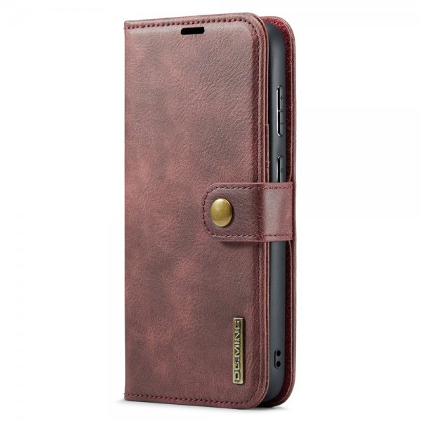 Dg.Ming Samsung Galaxy A55 Fodral med Löstagbart Skal Röd