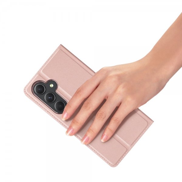 Dux Ducis Samsung Galaxy A55 Fodral Skin Pro Series Rosa