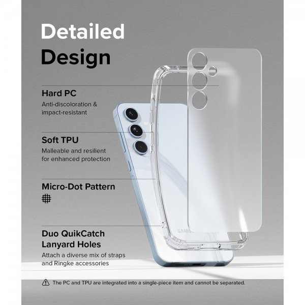 Ringke Samsung Galaxy A55 Skal Fusion Matte Clear