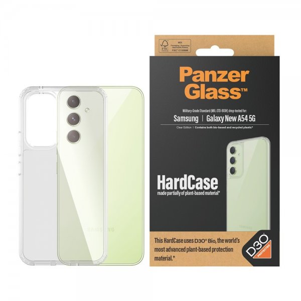 PanzerGlass Samsung Galaxy A55 Skal HardCase D3O Transparent