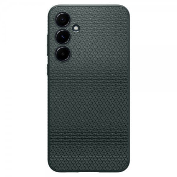 Spigen Samsung Galaxy A55 Skal Liquid Air Abyss Green