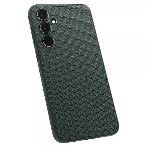 Spigen Samsung Galaxy A55 Skal Liquid Air Abyss Green
