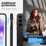 Spigen Samsung Galaxy A55 Skal Liquid Air Matte Black