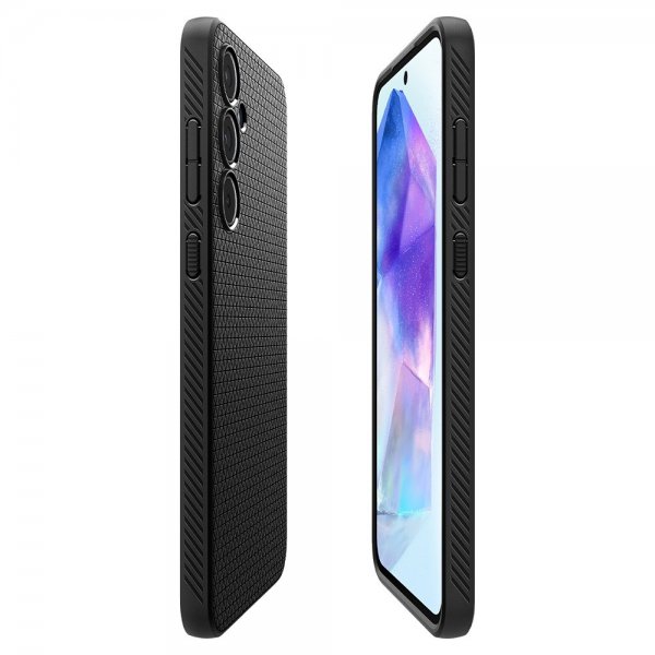 Spigen Samsung Galaxy A55 Skal Liquid Air Matte Black