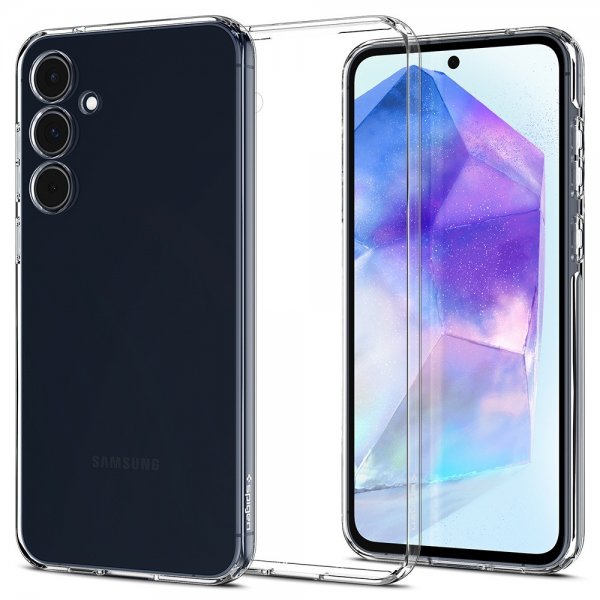 Spigen Samsung Galaxy A55 Skal Liquid Crystal Crystal Clear