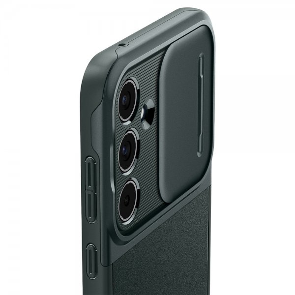 Spigen Samsung Galaxy A55 Skal Optik Armor Abyss Green