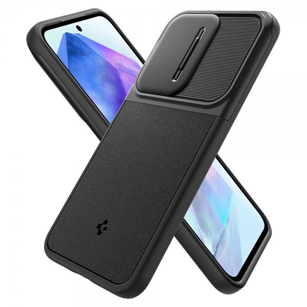 Spigen Samsung Galaxy A55 Skal Optik Armor Svart