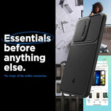 Spigen Samsung Galaxy A55 Skal Optik Armor Svart