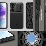 Spigen Samsung Galaxy A55 Skal Optik Armor Svart