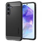 Spigen Samsung Galaxy A55 Skal Rugged Armor Matte Black