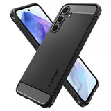 Spigen Samsung Galaxy A55 Skal Rugged Armor Matte Black