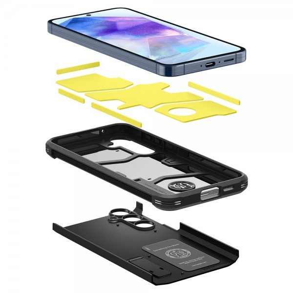 Spigen Samsung Galaxy A55 Skal Tough Armor Svart