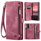 CaseMe Samsung Galaxy A56 Fodral 008 Series Löstagbart Skal Röd