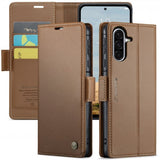 CaseMe Samsung Galaxy A56 Fodral 023 Series Brun