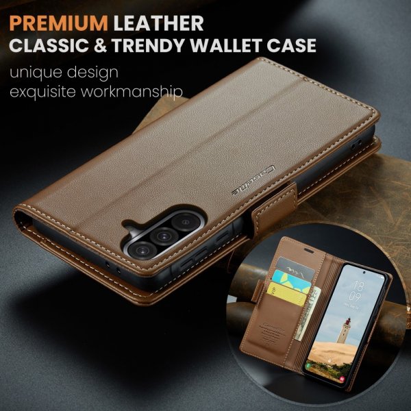 CaseMe Samsung Galaxy A56 Fodral 023 Series Brun