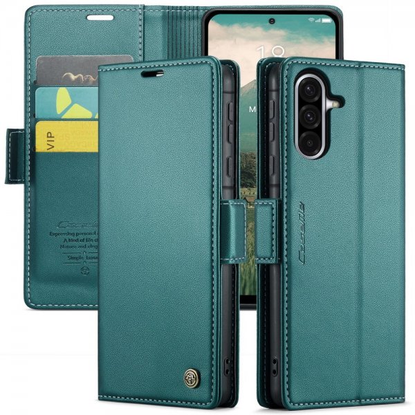 CaseMe Samsung Galaxy A56 Fodral 023 Series Grön