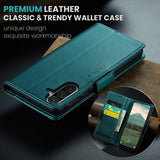 CaseMe Samsung Galaxy A56 Fodral 023 Series Grön