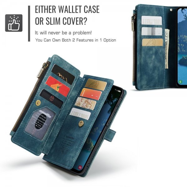 CaseMe Samsung Galaxy A56 Fodral C30 Series Blå