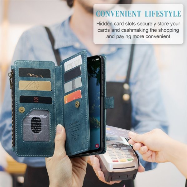 CaseMe Samsung Galaxy A56 Fodral C30 Series Blå
