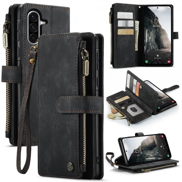CaseMe Samsung Galaxy A56 Fodral C30 Series Svart