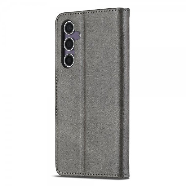 Lc.Imeeke Samsung Galaxy A56 Fodral med Kortfack Stativfunktion Grå