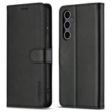 Lc.Imeeke Samsung Galaxy A56 Fodral med Kortfack Stativfunktion Svart