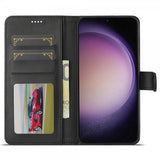 Lc.Imeeke Samsung Galaxy A56 Fodral med Kortfack Stativfunktion Svart