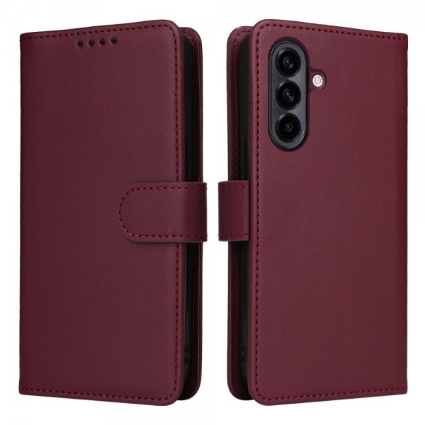 Betopnice Samsung Galaxy A56 Fodral med Löstagbart Skal 005 Röd