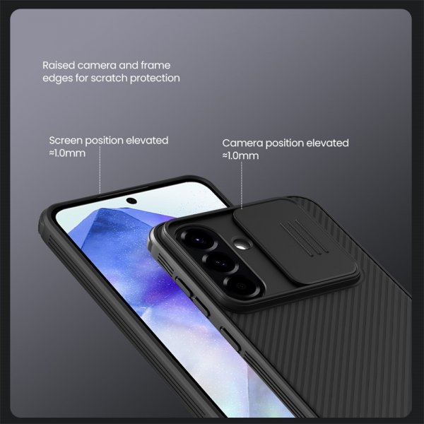 Nillkin Samsung Galaxy A56 Skal CamShield Pro MagSafe Svart
