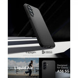 Spigen Samsung Galaxy A56 Skal Liquid Air Matte Black