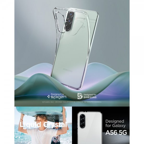 Spigen Samsung Galaxy A56 Skal Liquid Crystal Transparent