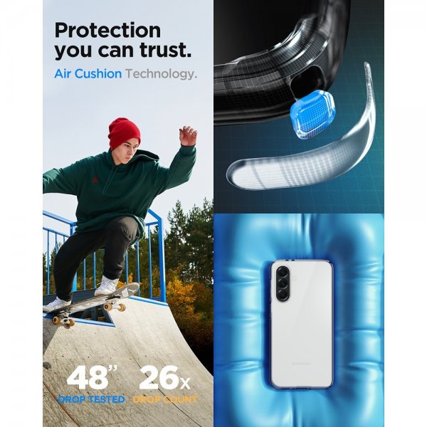 Spigen Samsung Galaxy A56 Skal Liquid Crystal Transparent