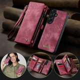 CaseMe Samsung Galaxy A57 Fodral 008 Series Löstagbart Skal Röd