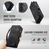 CaseMe Samsung Galaxy A57 Fodral 008 Series Löstagbart Skal Svart