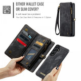 CaseMe Samsung Galaxy A57 Fodral 008 Series Löstagbart Skal Svart