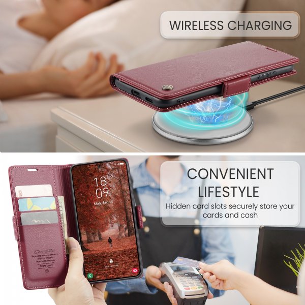 CaseMe Samsung Galaxy A57 Fodral 023 Series Röd